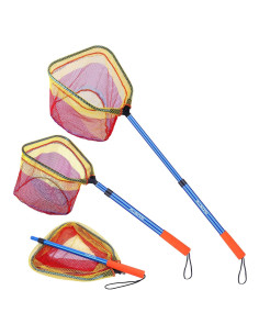 Red de Pesca Telescópica Plusinno para Niños - 30.99x27.43cm