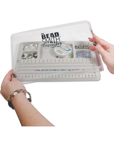 Junta de Perlas The Beadsmith 4 Canales Rectos 19.69x28.58cm