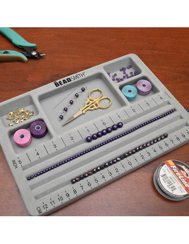 Junta de Perlas The Beadsmith 4 Canales Rectos 19.69x28.58cm