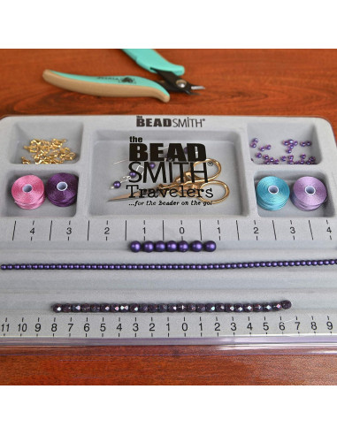 Junta de Perlas The Beadsmith 4 Canales Rectos 19.69x28.58cm