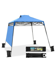 Carpa Plegable GREEN PARTY 2,44x2,44 m con Techo Ventilado