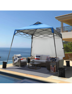 Carpa Plegable GREEN PARTY 2,44x2,44 m con Techo Ventilado 2