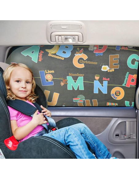 Sombrillas para Ventanas de Auto MOVINPE - Paquete de 2, Protección UV Sombrillas para Ventanas de Auto MOVINPE - Paquete de 2, Protección UV