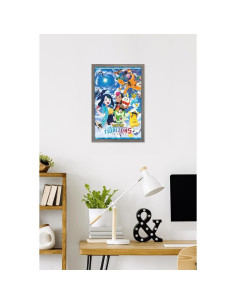 Póster enmarcado Pokémon Horizons Trends International 56.9x37.3 cm 2