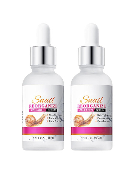 Suero Facial Hidratante XMXueMei 30ml - 2PCS Caracol