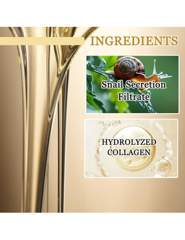 Suero Facial Hidratante XMXueMei 30ml - 2PCS Caracol