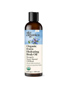 Aceite Corporal Orgánico Sky Organics 177 ml Hidratante Nutritivo