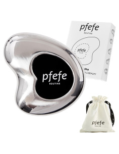 Gua Sha Cryo de Acero Inoxidable PFEFE - Facial y Corporal