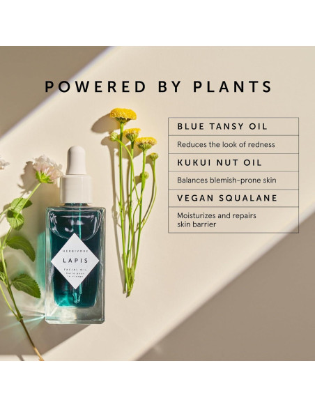 Aceite Facial Equilibrante Herbivore Lapis 50 ml - Piel Acnéica