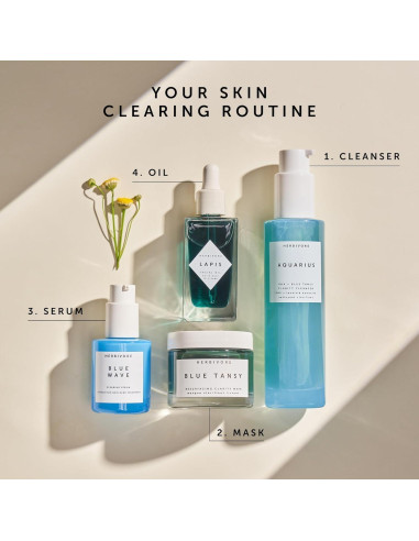 Aceite Facial Equilibrante Herbivore Lapis 50 ml - Piel Acnéica