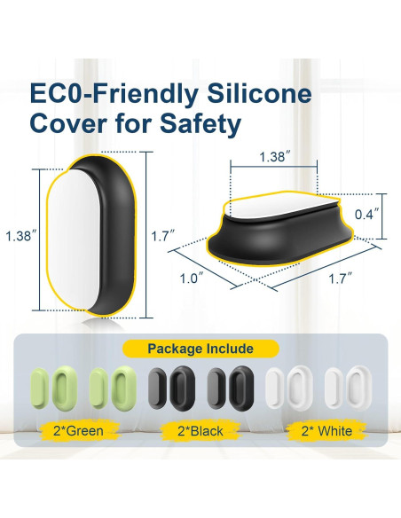 Soporte Magnético Autoadhesivo para Control Remoto Vaszu - 6 Unidades