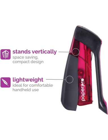 Grapadora Compacta PaperPro 15 Hojas Sin Esfuerzo - Ideal Artritis