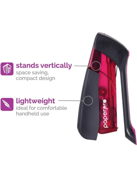 Grapadora Compacta PaperPro 15 Hojas Sin Esfuerzo - Ideal Artritis