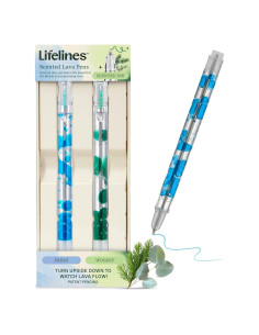 Juego de bolígrafos de gel aromatizados Lifelines - 2 unidades 0.7mm