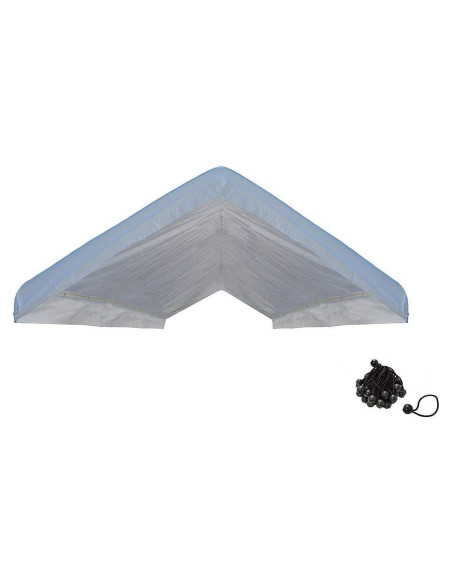 Cubierta de Carpa EZ Travel 6.10x12.19m Blanca Resistente