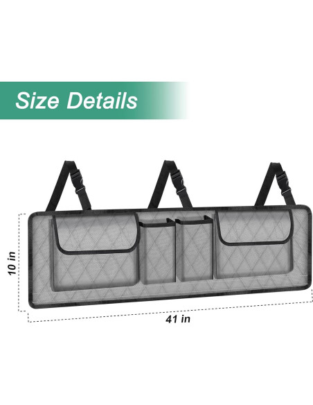Organizador de Maletero Femuar - 104cm x 25cm, Impermeable Organizador de Maletero Femuar - 104cm x 25cm, Impermeable