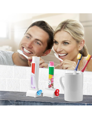 Exprimidor de Pasta de Dientes KINMINGZHU 3 Piezas Azul