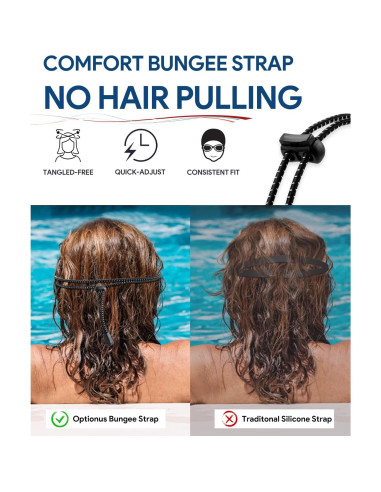 Gafas de natación Otionus polarizadas HD para adultos