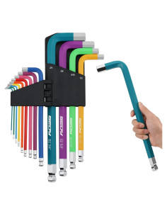 Juego de Llaves Allen Jumbo 13 Piezas SEDY Punta Esférica