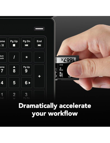 Lexar 64GB (2-Pack) Tarjeta SDXC UHS-II 250MB/s Full HD 4K