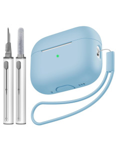 Funda de Silicona para AirPods Pro 2 Tandoler - Azul Mezclilla