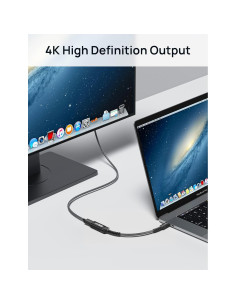 Adaptador JSAUX USB C a HDMI 4K - Compatible con iPhone 15 Pro Max 2