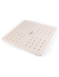 Alfombrilla Antifatiga BOWERBIRD Cuadrada 30.48x30.48 cm Crema