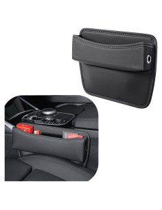 Organizador de Asiento de Coche CXCCOI - Relleno Espacio Negro