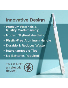 Rasuradora Dermaplane StackedSkincare para Mujeres - Exfoliación Facial 2