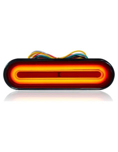 Luz LED Doble Color BlyilyB para Motocicleta 12-80V