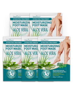 Mascarilla Hidratante para Pies Cristalbox - 5 Paquetes