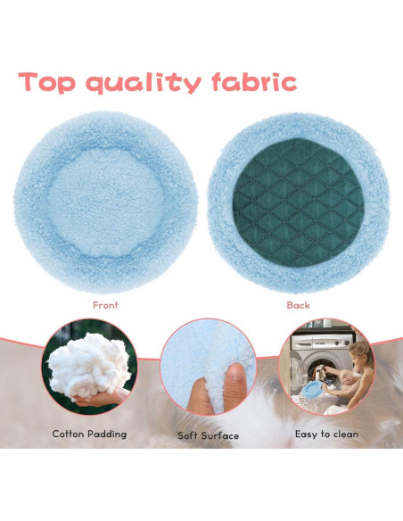 Almohadilla Redonda para Hámster BWOGUE 22 cm Terciopelo