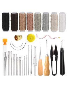 Kit de Costura BAGERLA para Reparación de Tapicería 32 Piezas