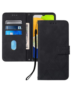 Funda Cartera para Motorola Moto G Power 2021 Negra con Soporte