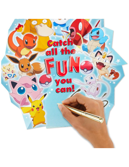 Tarjeta de Cumpleaños Pop Up Hallmark Pokémon Niños 14.7x21 cm