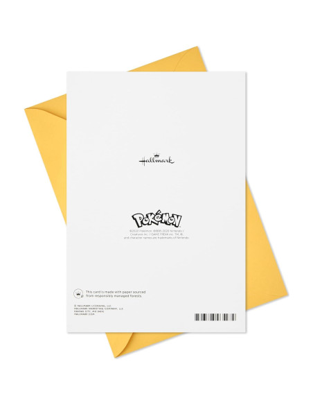 Tarjeta de Cumpleaños Pop Up Hallmark Pokémon Niños 14.7x21 cm