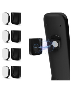 Soporte Magnético para Control Remoto GUZE-US 4 Piezas Negro
