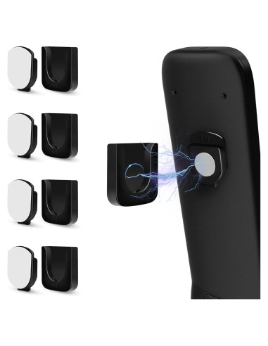 Soporte Magnético para Control Remoto GUZE-US 4 Piezas Negro