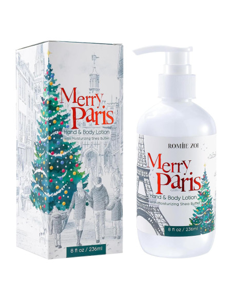 Loción Hidratante de Mano y Cuerpo Paris Alegre 236 ML