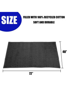 Manta de Mudanza BEIBOON 101.6x182.9 cm Alta Resistencia 2