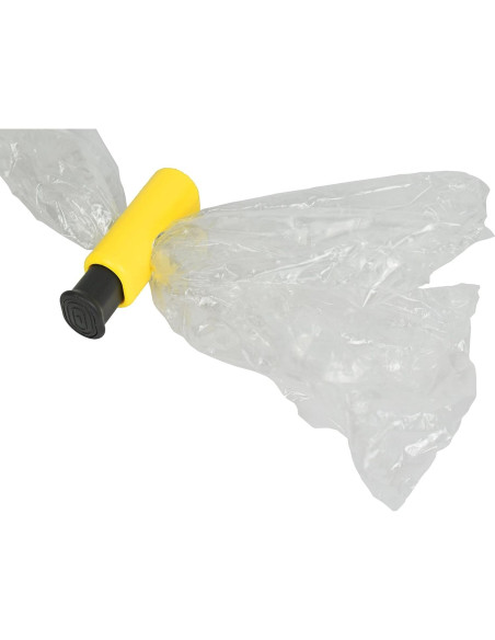 Juego de 6 Clips para Bolsas de Pan Antideslizantes - Rojos, Azules y Amarillos