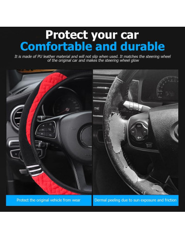 Cubierta de Volante de Peluche Osilly 36.83-38.1 cm Antideslizante