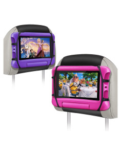 Soporte de Tableta para Coche BIGASUO 2 Pack Ajustable