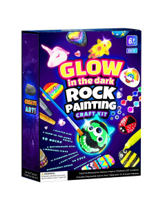 Kit de Pintura de Rocas EPUMP - Brillan en la Oscuridad