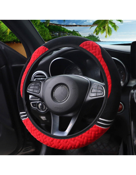 Cubierta de Volante de Peluche Osilly 36.83-38.1 cm Antideslizante Cubierta de Volante de Peluche Osilly 36.83-38.1 cm Antideslizante