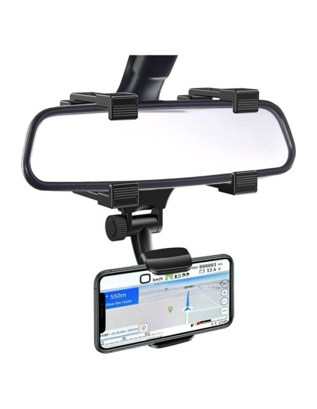 Soporte para Teléfono VAGURFO para Espejo Retrovisor Universal