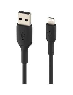 Cable USB a Lightning Belkin BoostCharge 1M Negro MFi 2