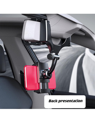 Soporte para Teléfono VAGURFO para Espejo Retrovisor Universal