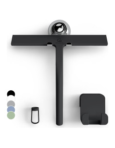 Limpiacristales de Silicona GÜTEWERK 23cm Negro con Gancho