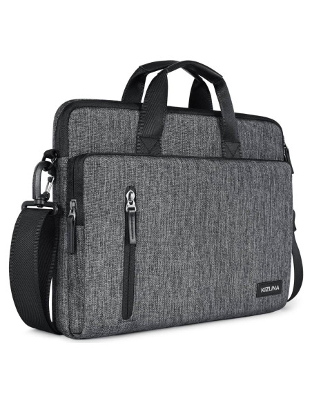 Bolsa para Laptop KIZUNA 12.5" Gris Resistente al Agua